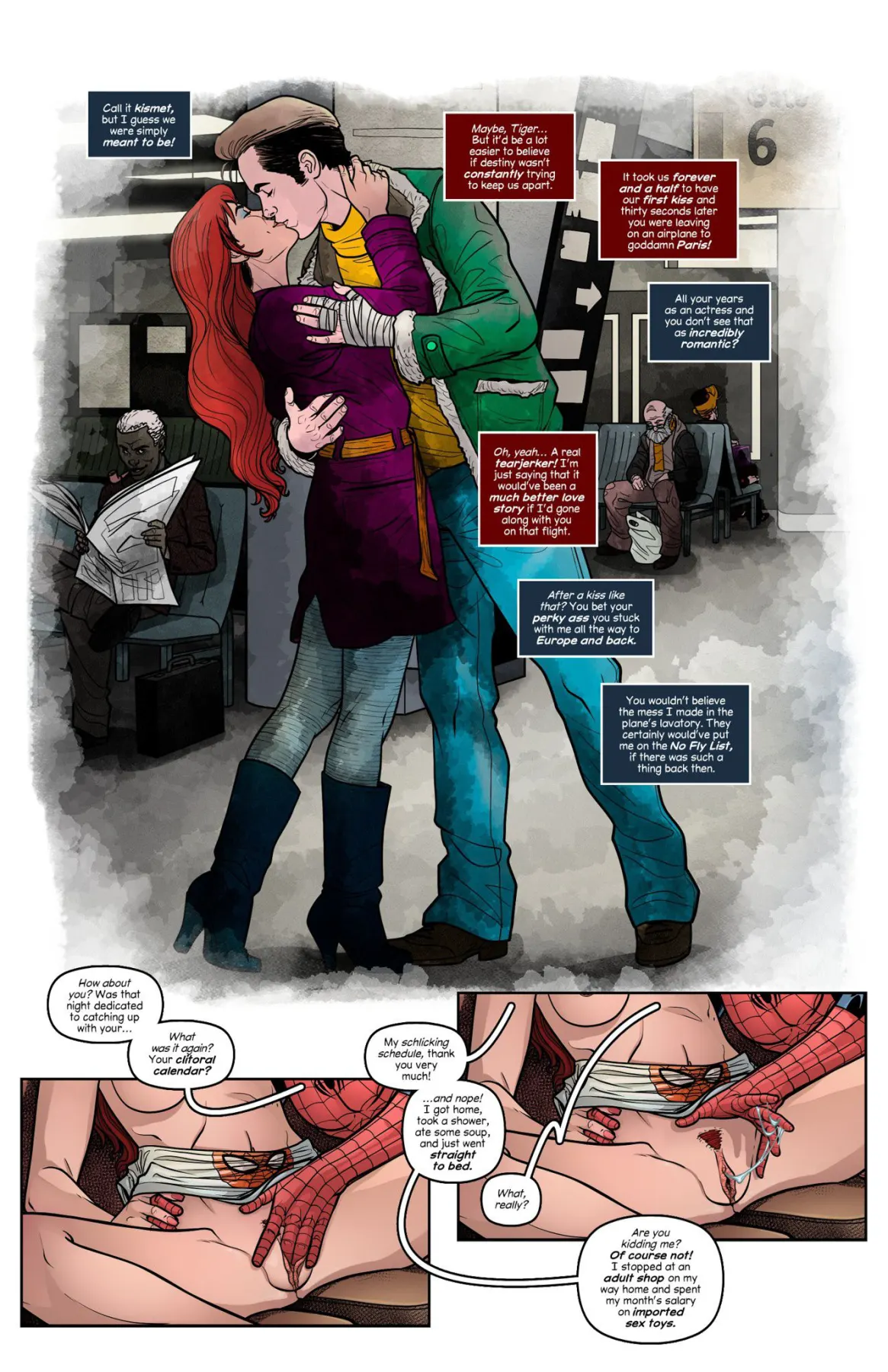 How The Fuck - Peter And MJ? - Spider-Man  (Chapter 02) — page 6