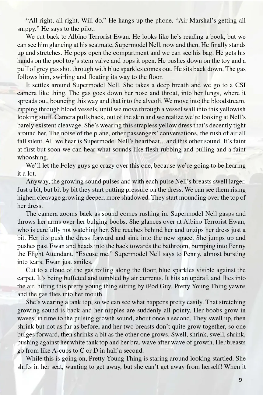 Tits On A Plane - The Movie  (Chapter 01) — page 13