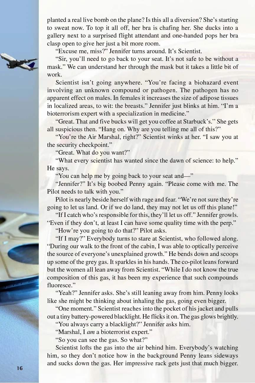 Tits On A Plane - The Movie  (Chapter 01) — page 20