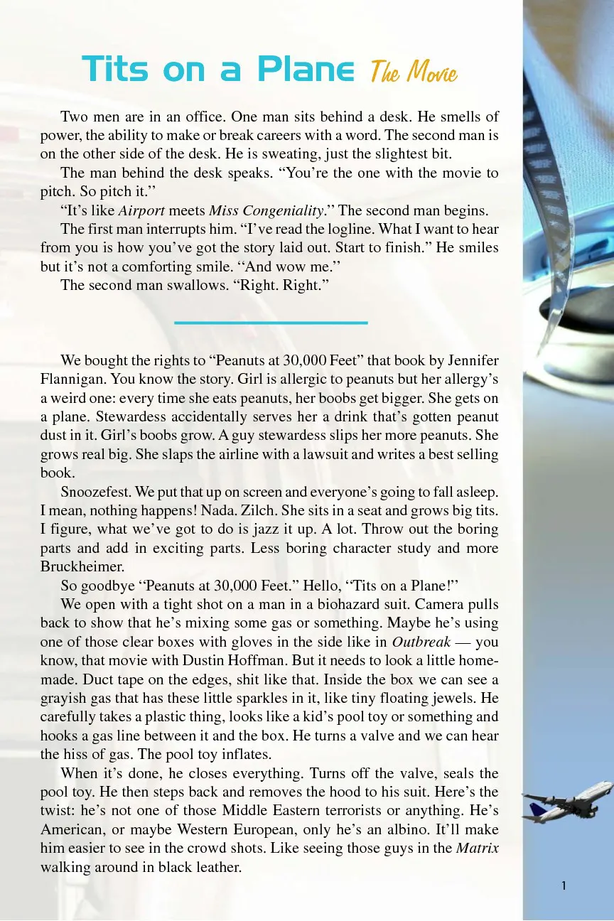 Tits On A Plane - The Movie  (Chapter 01) — page 5