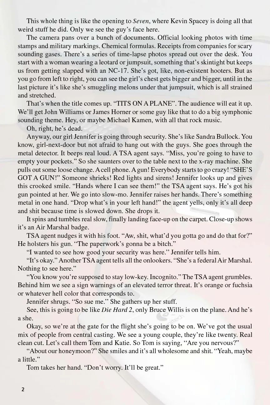 Tits On A Plane - The Movie  (Chapter 01) — page 6