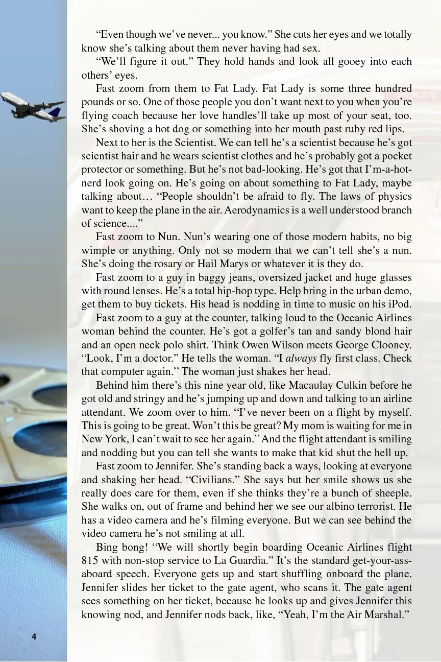Tits On A Plane - The Movie  (Chapter 01) — page 8