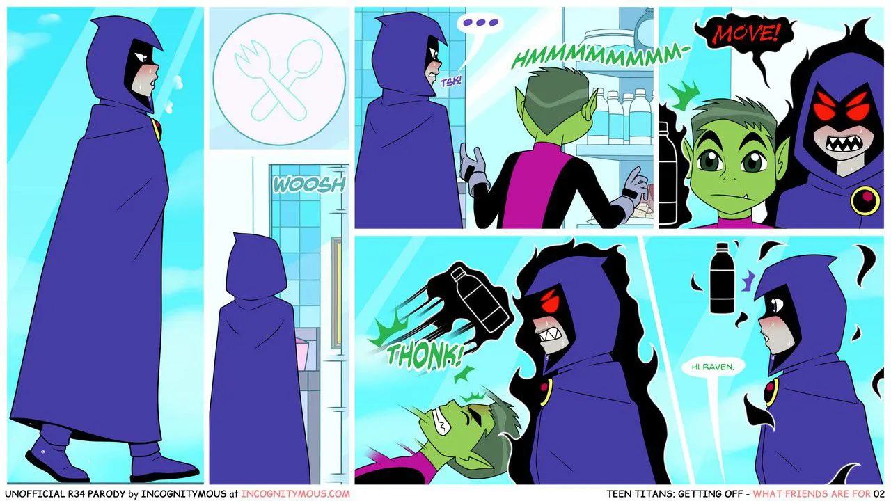 Getting Off - Teen Titans  (Chapter 01) — page 2
