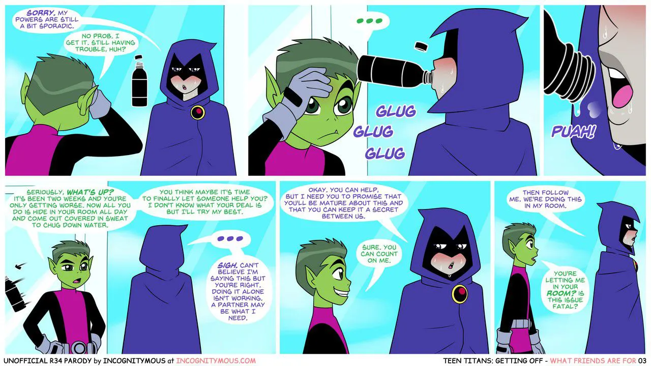 Getting Off - Teen Titans  (Chapter 01) — page 3