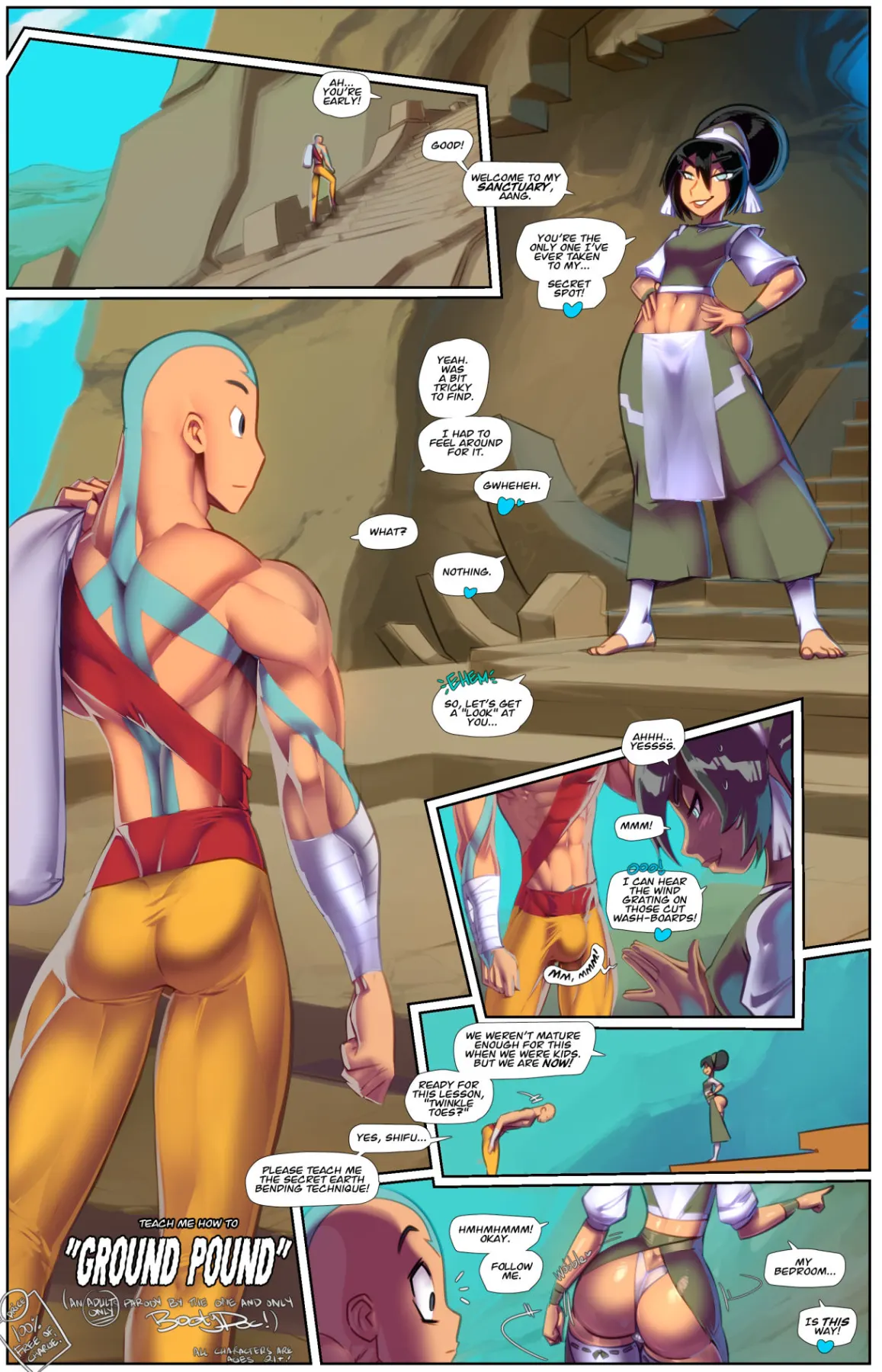 Teach Me How To Ground Pound Avatar: The Last Airb  (Chapter 01) — page 1