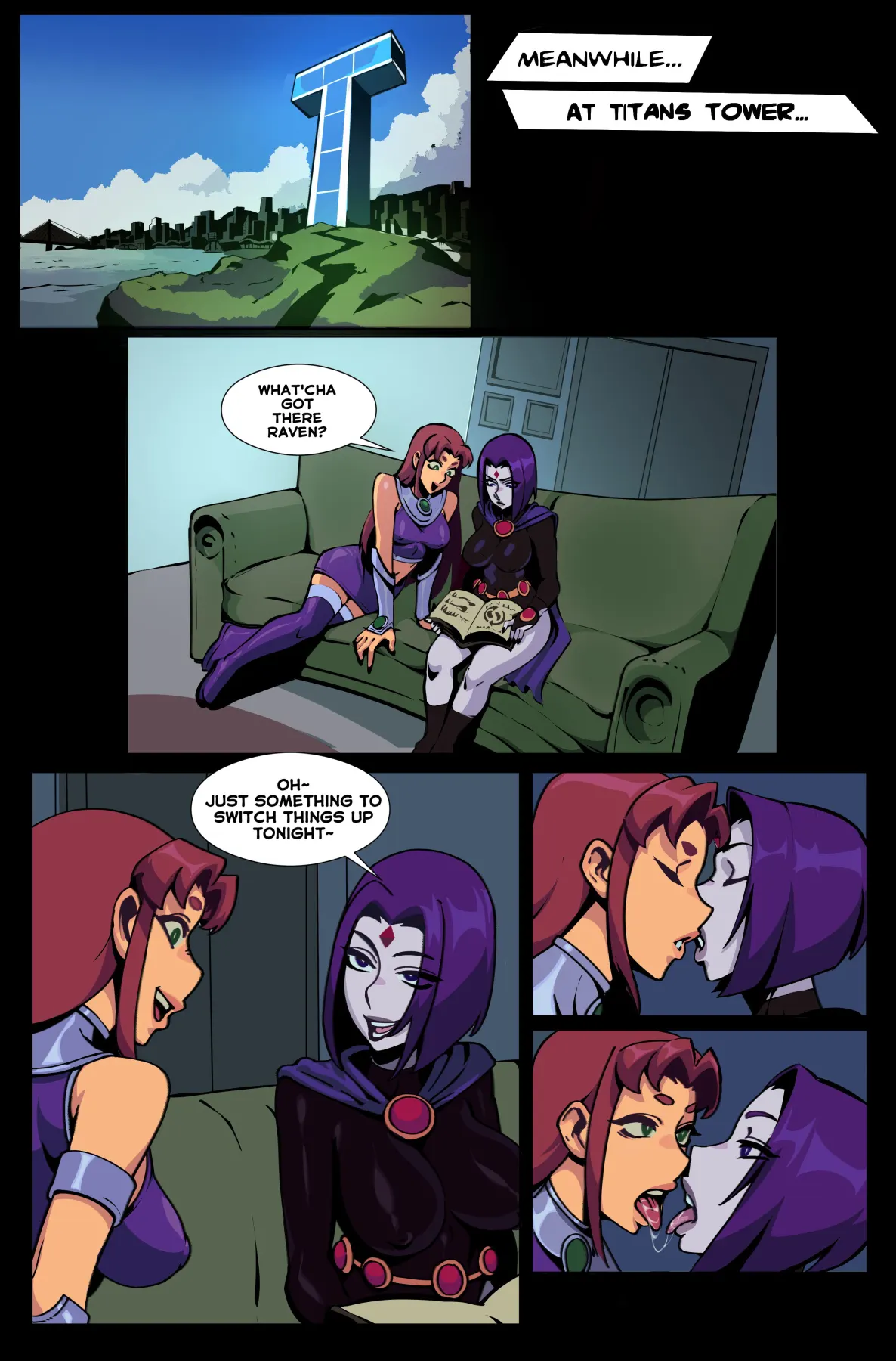 Michief At Titans Tower Teen Titans  (Chapter 01) — page 2