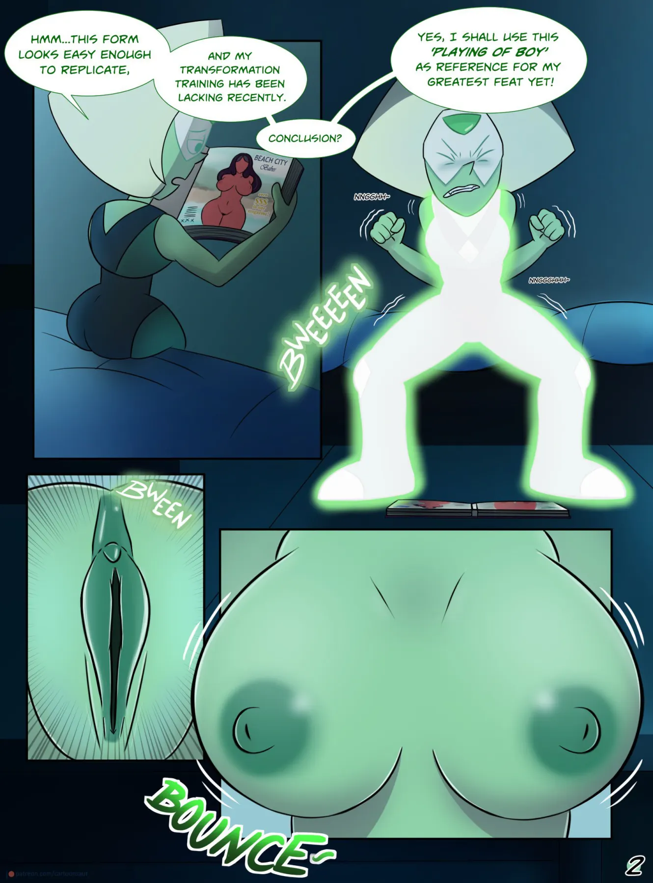 Peridot /Experiments/ Steven Universe  (Chapter 01 - Yuri) — page 3