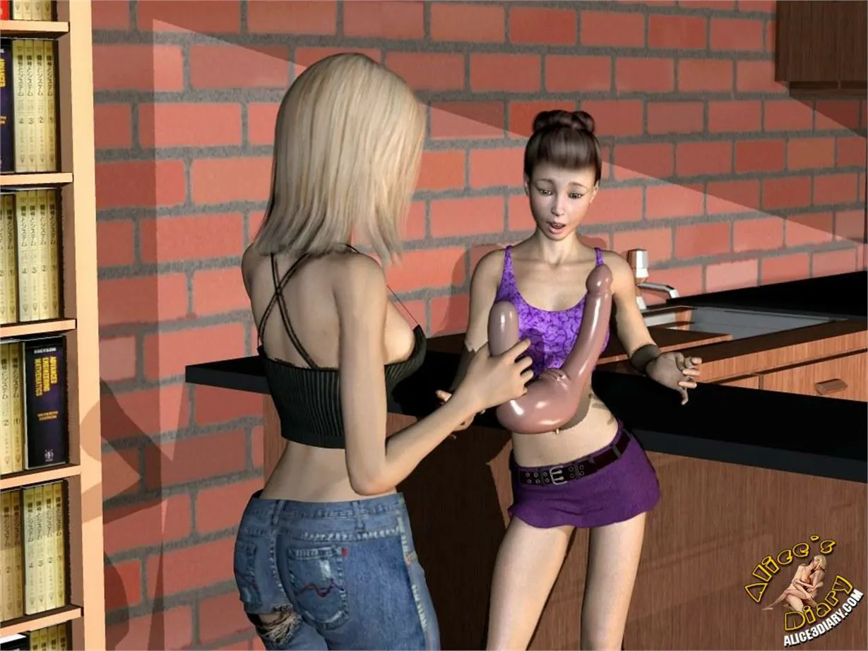 Alice's Diary  (Chapter 57 - Two Girlfriends And One Dildo) — page 5