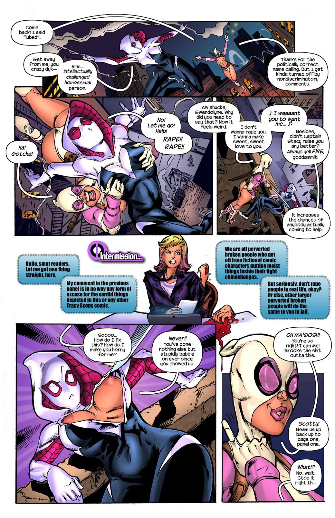 Gwenpool Spider-Man , Deadpool  (Chapter 01) — page 4