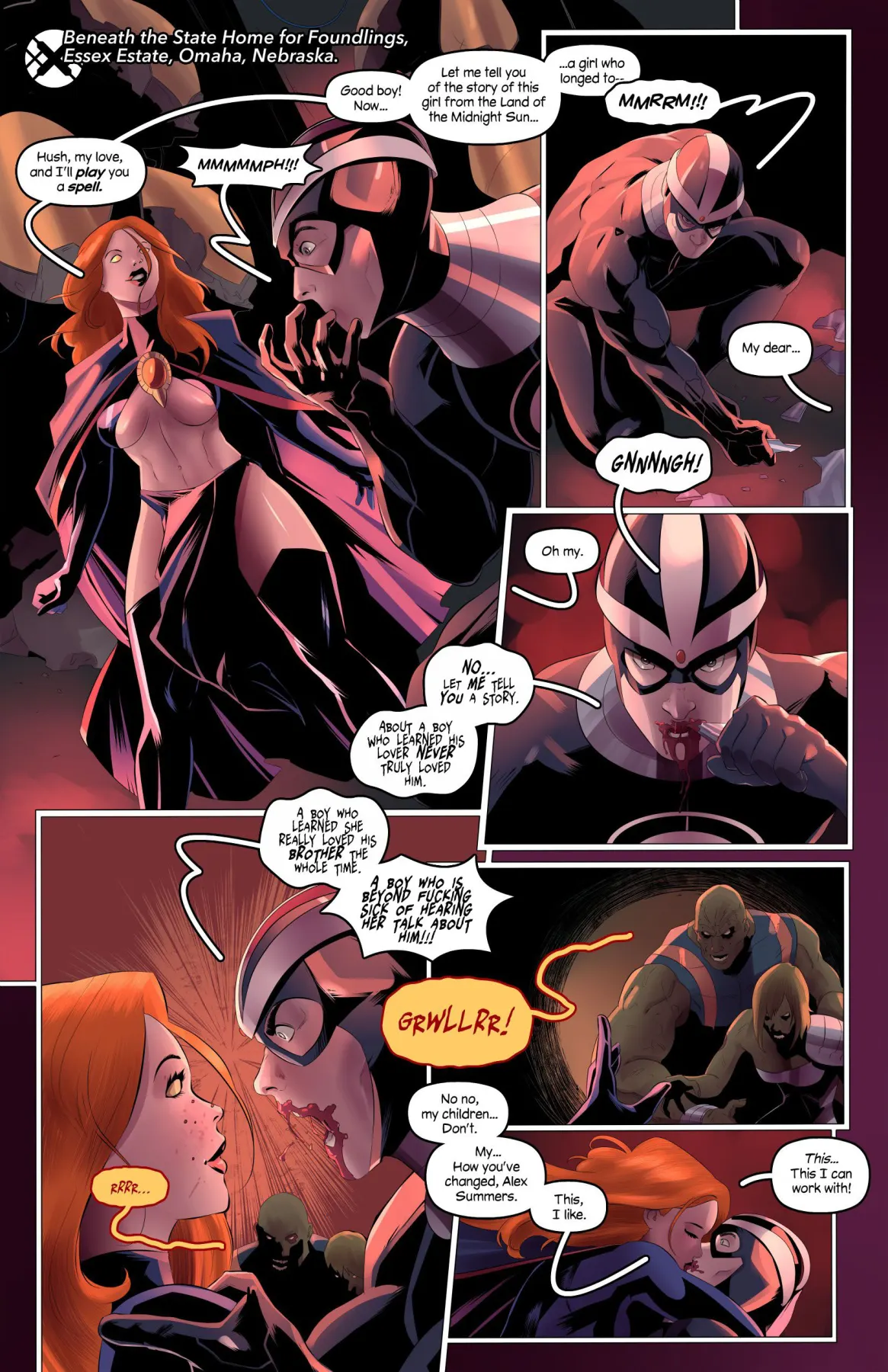 House Of XXX â The Clone Queen - X-Men  (Chapter 01) — page 3