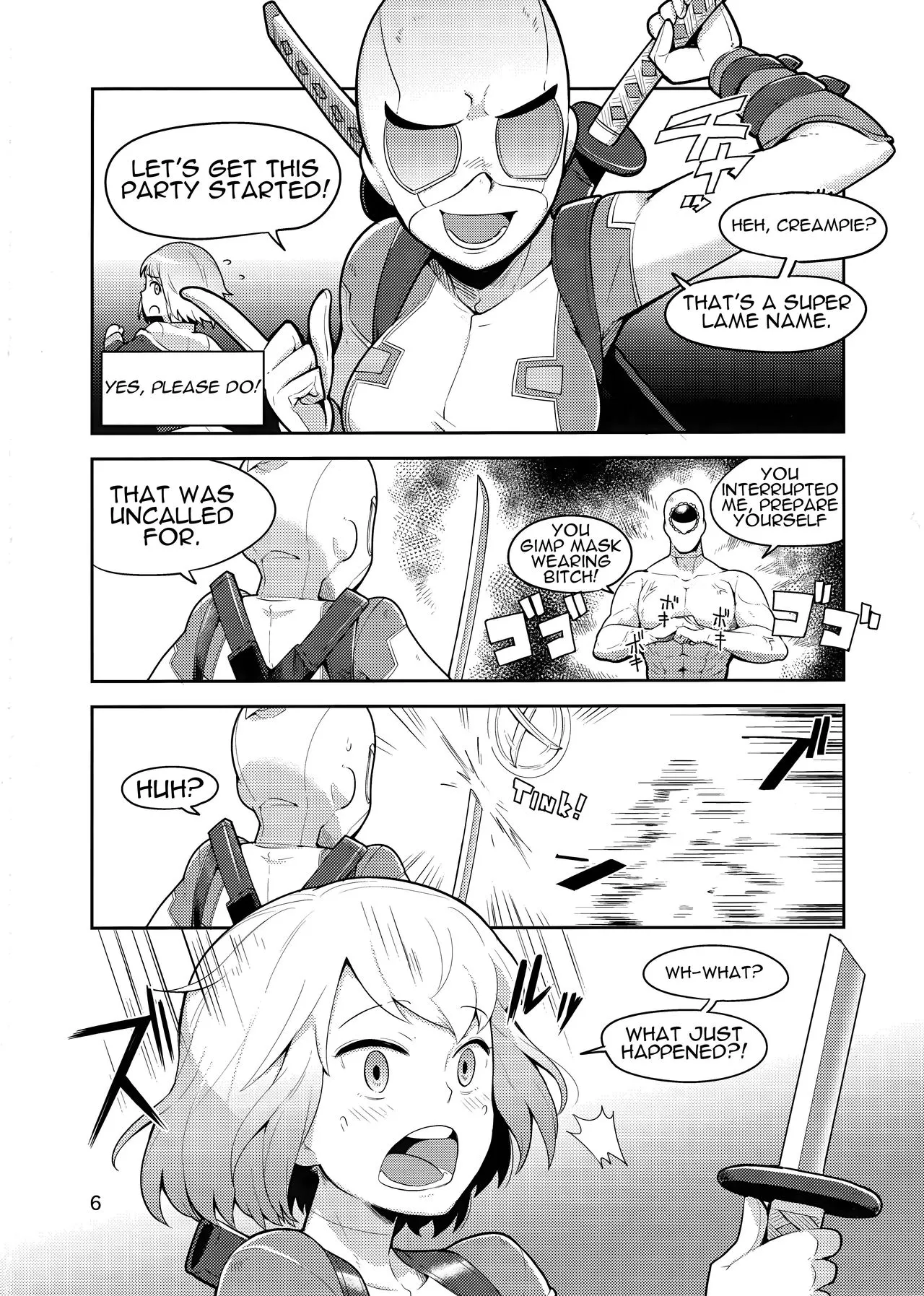 Gwenpool â Jumping Into An Indecent World  (Chapter 1) — page 6