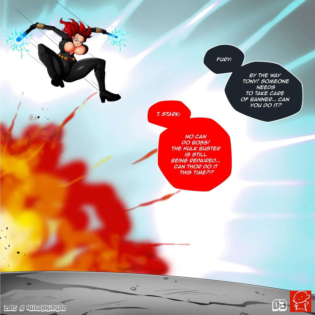 Black Widow The Avengers  (Chapter 01) — page 4