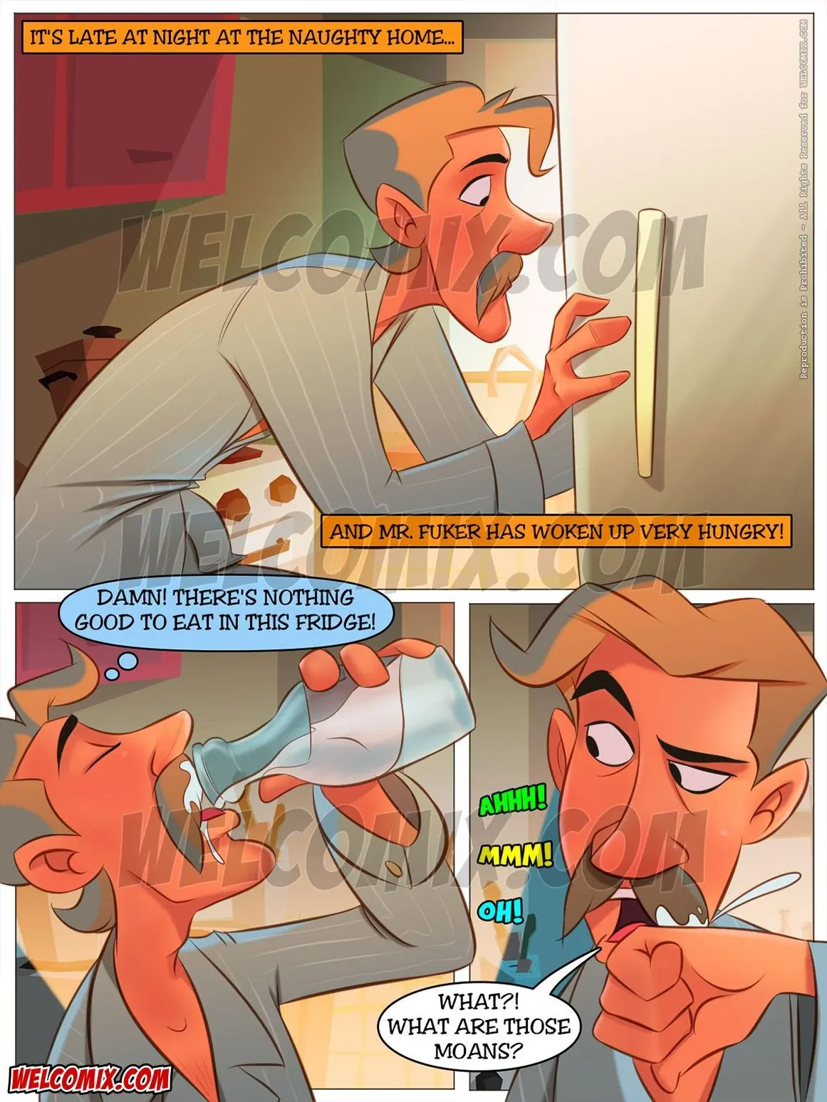 Naughty Fam  (Chapter 24 - Late Night Snack) — page 2