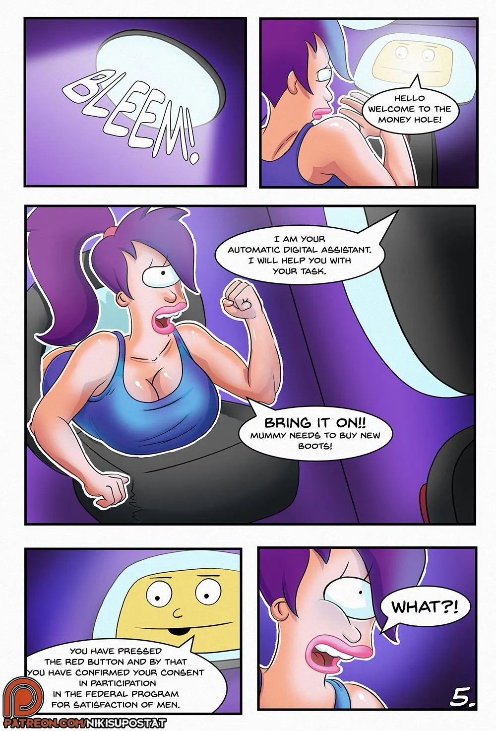 Money Hole - Futurama  (Chapter 01) — page 6