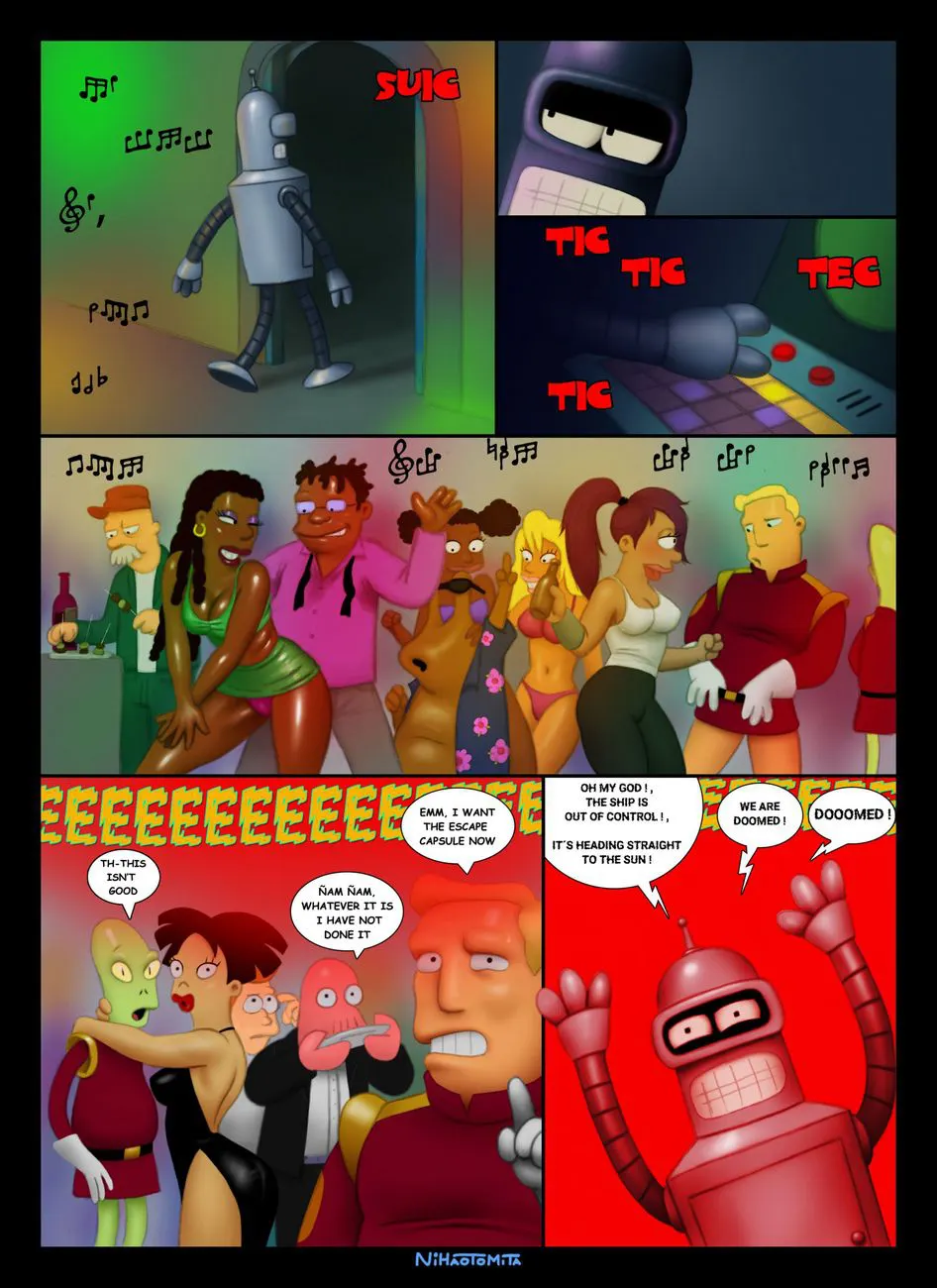 An Indecent Proposition Futurama  (Chapter 01) — page 3