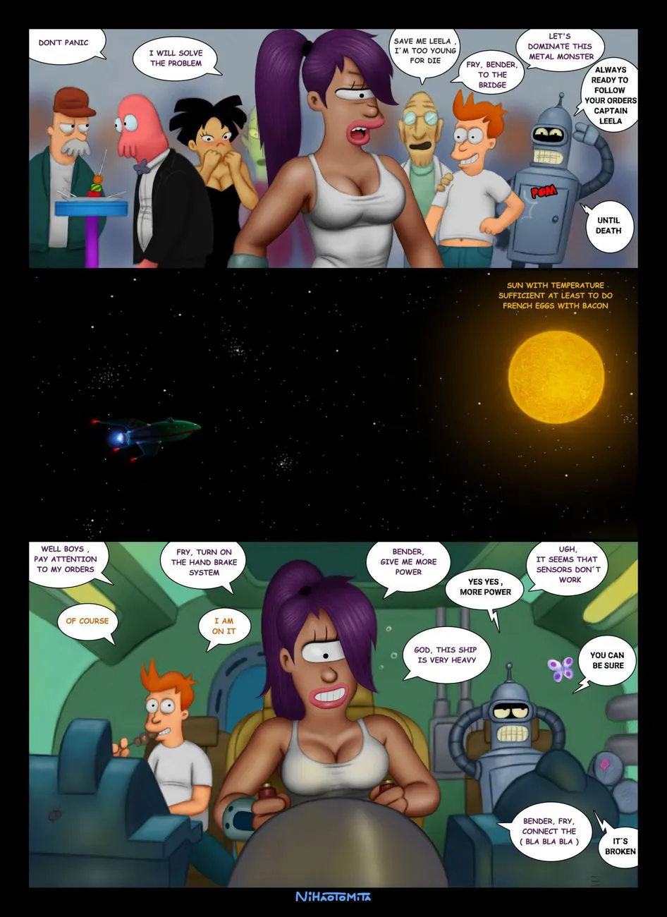 An Indecent Proposition Futurama  (Chapter 01) — page 4