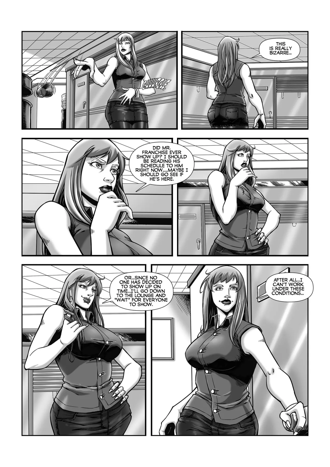 A Secretary/s Tale  (Chapter 02) — page 7