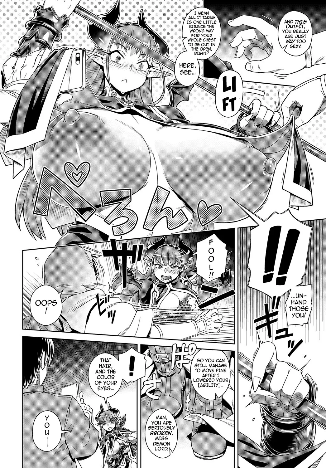 Defeating The Demon Lord With A Lewd Smart Phone  (Chapter 01) — page 4