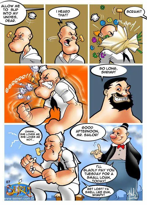 Popeye The Sailorman  (Chapter 01) — page 7