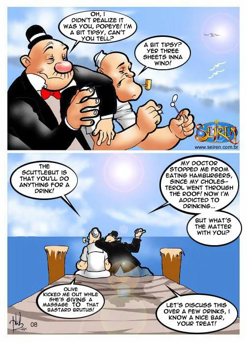 Popeye The Sailorman  (Chapter 01) — page 8
