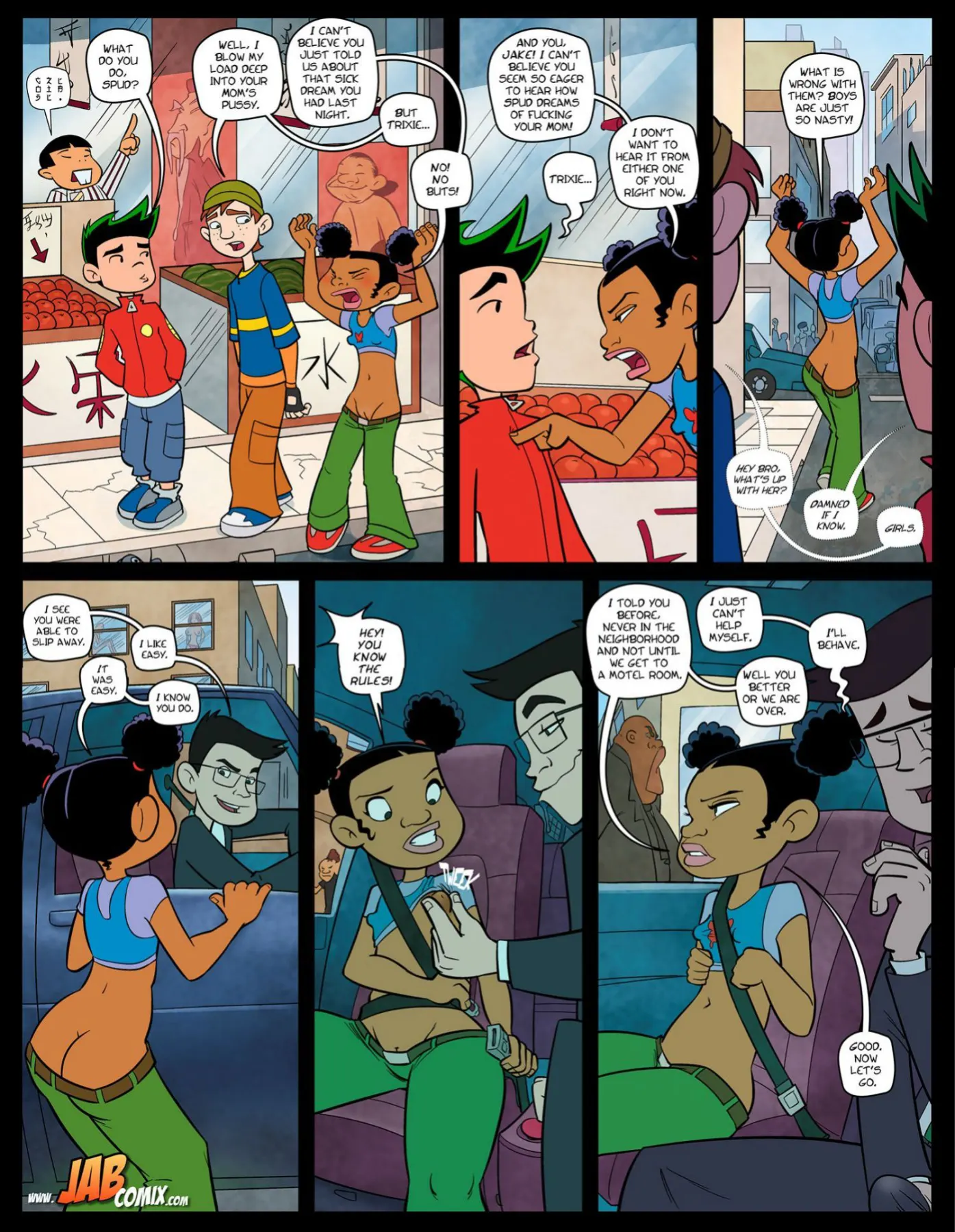 Americunt Dragon - Jake Long  (Chapter 03) — page 5