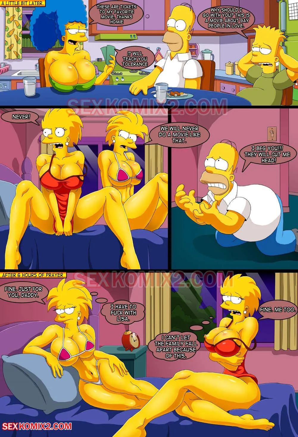 To The Planet OrgasmoThe Simpsons  (Chapter 01) — page 5