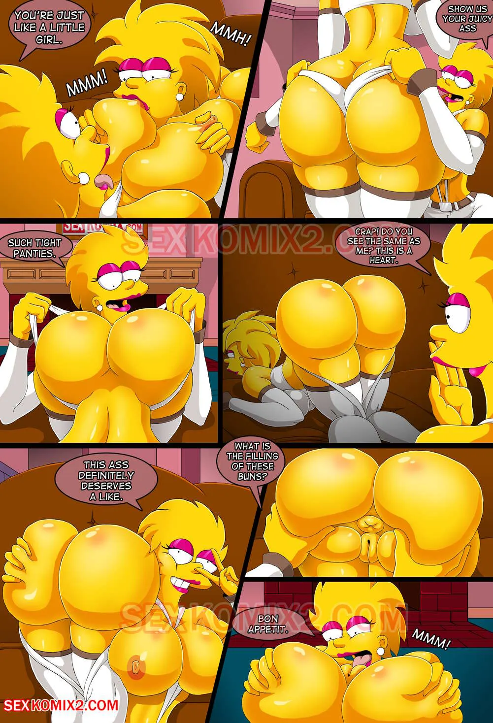 To The Planet OrgasmoThe Simpsons  (Chapter 01) — page 8