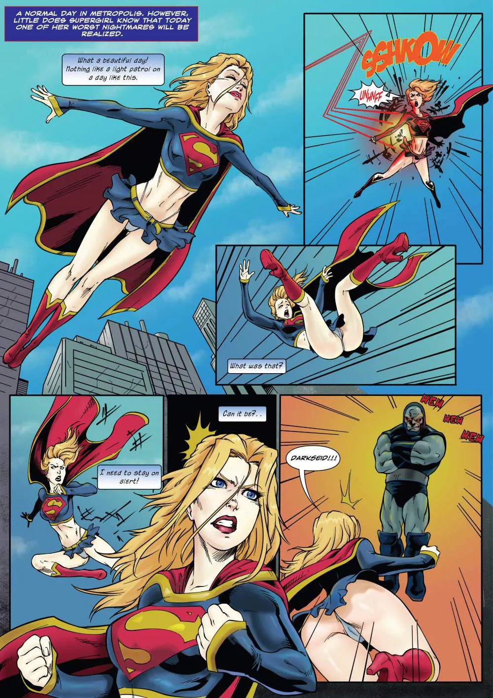 Supergirl/s Last Stand Justice League  (Chapter 01) — page 1