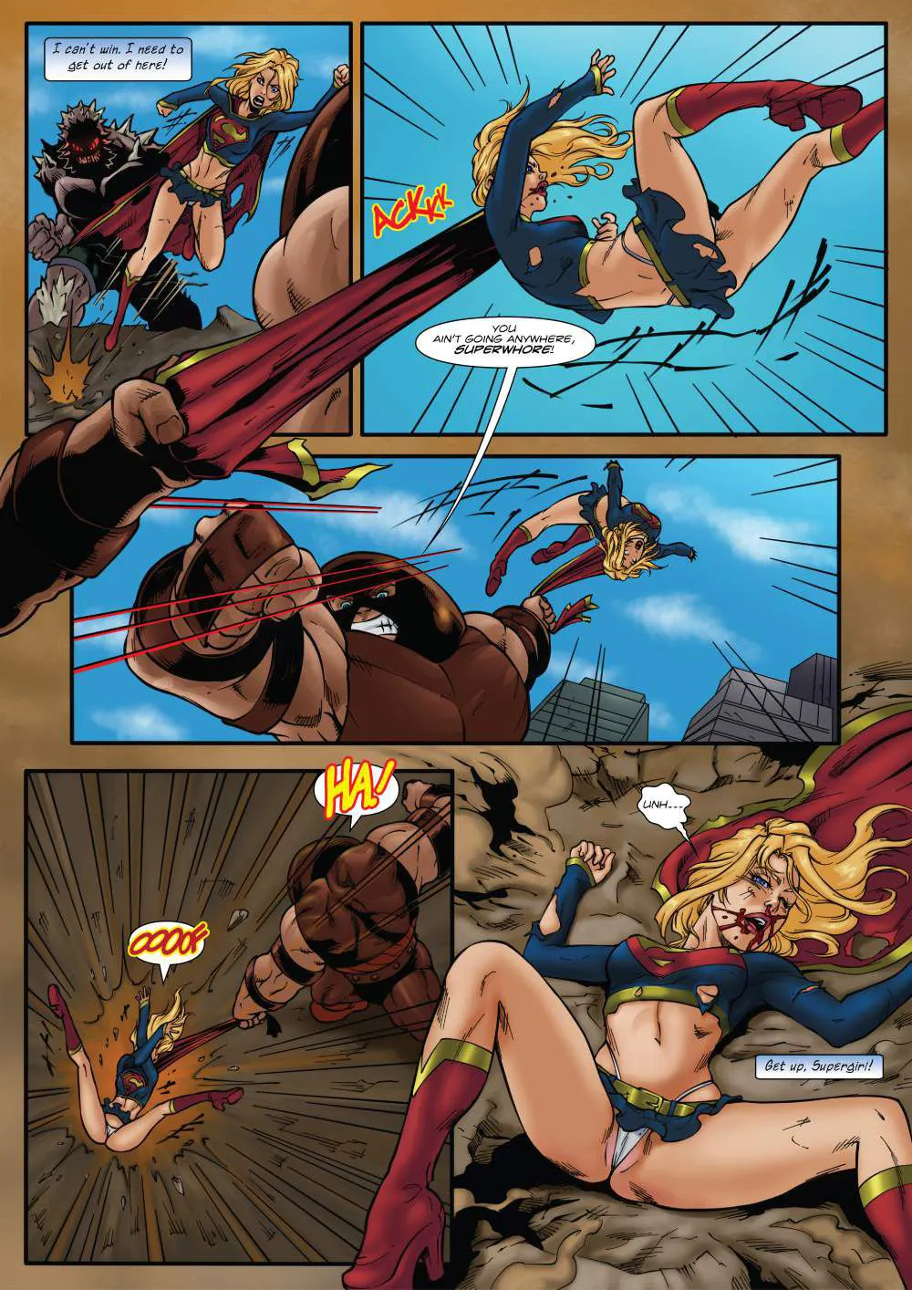Supergirl/s Last Stand Justice League  (Chapter 01) — page 4