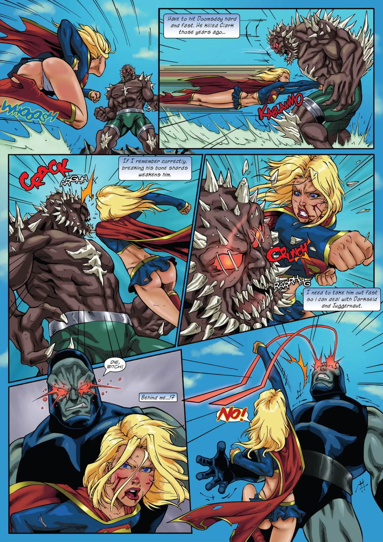 Supergirl/s Last Stand Justice League  (Chapter 01) — page 6