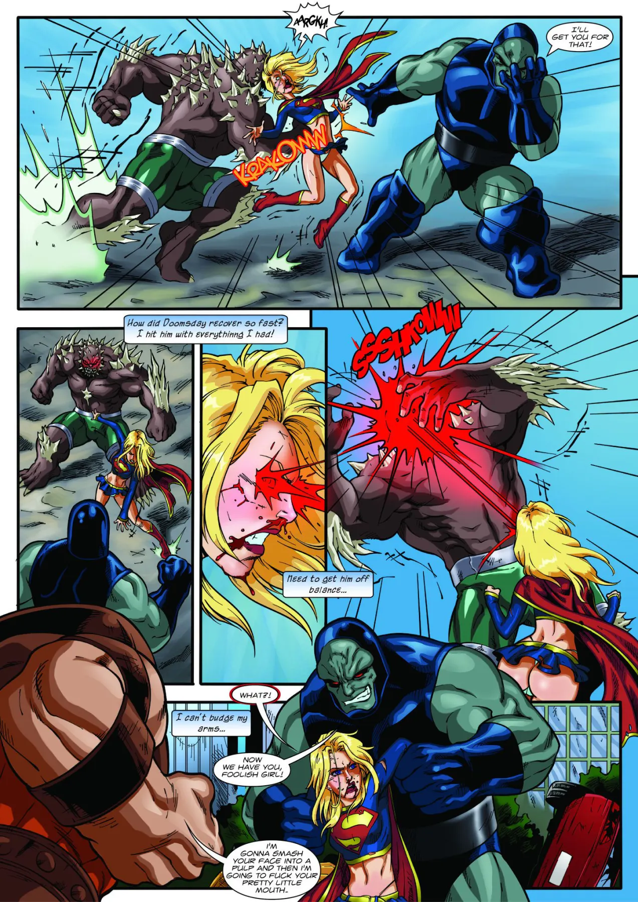 Supergirl/s Last Stand Justice League  (Chapter 01) — page 7