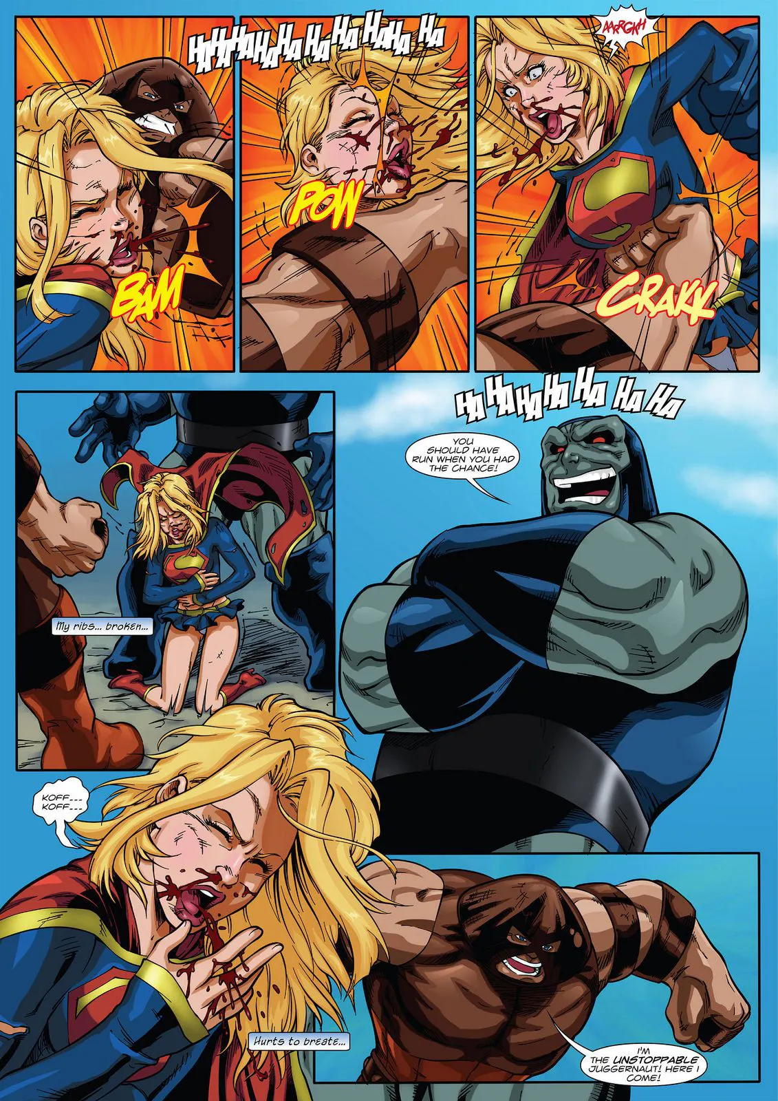 Supergirl/s Last Stand Justice League  (Chapter 01) — page 8