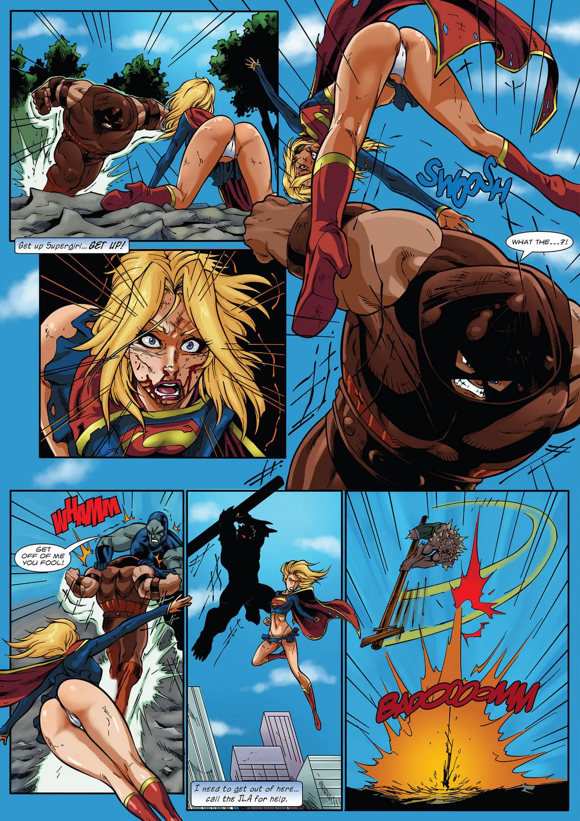 Supergirl/s Last Stand Justice League  (Chapter 01) — page 9