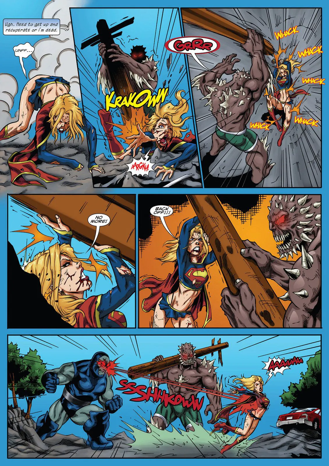 Supergirl/s Last Stand Justice League  (Chapter 01) — page 10
