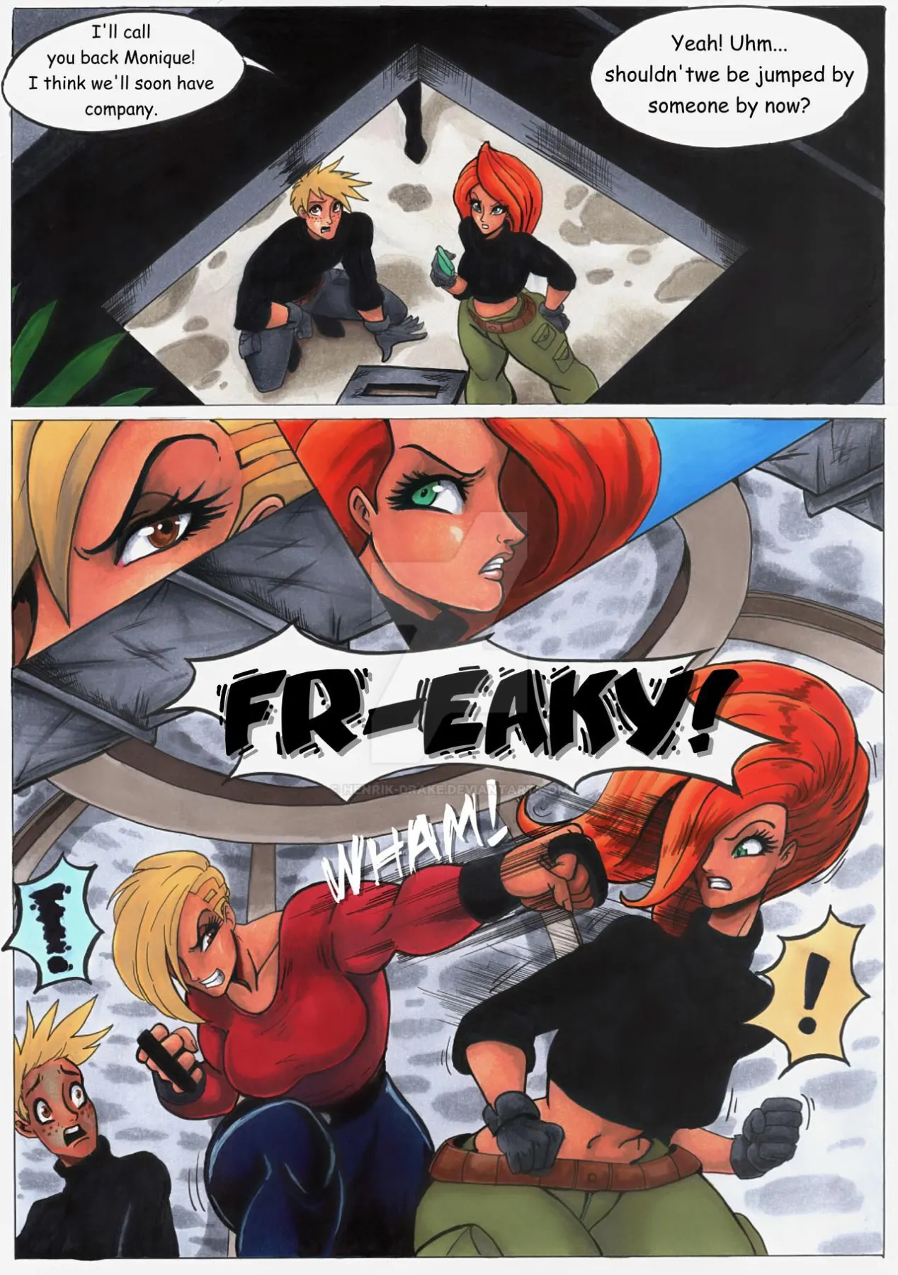Ron Stoppable And His New Pets Kim Possible  (Chapter 01) — page 5