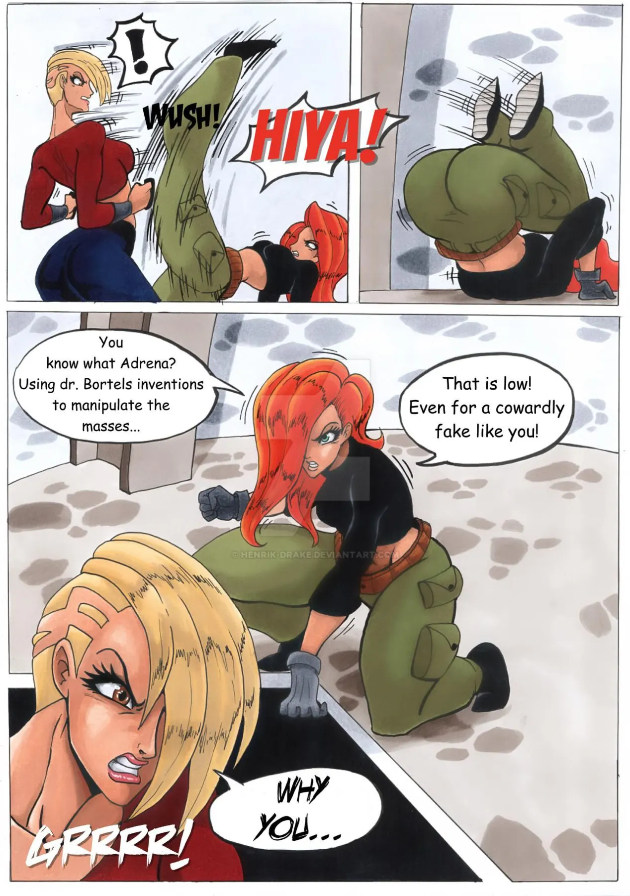 Ron Stoppable And His New Pets Kim Possible  (Chapter 01) — page 8
