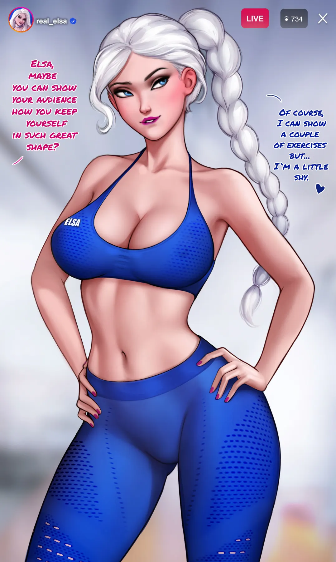 How To Train Your Ass With Elsa Frozen  (Chapter 07 - Not Logic X-ray) — page 4