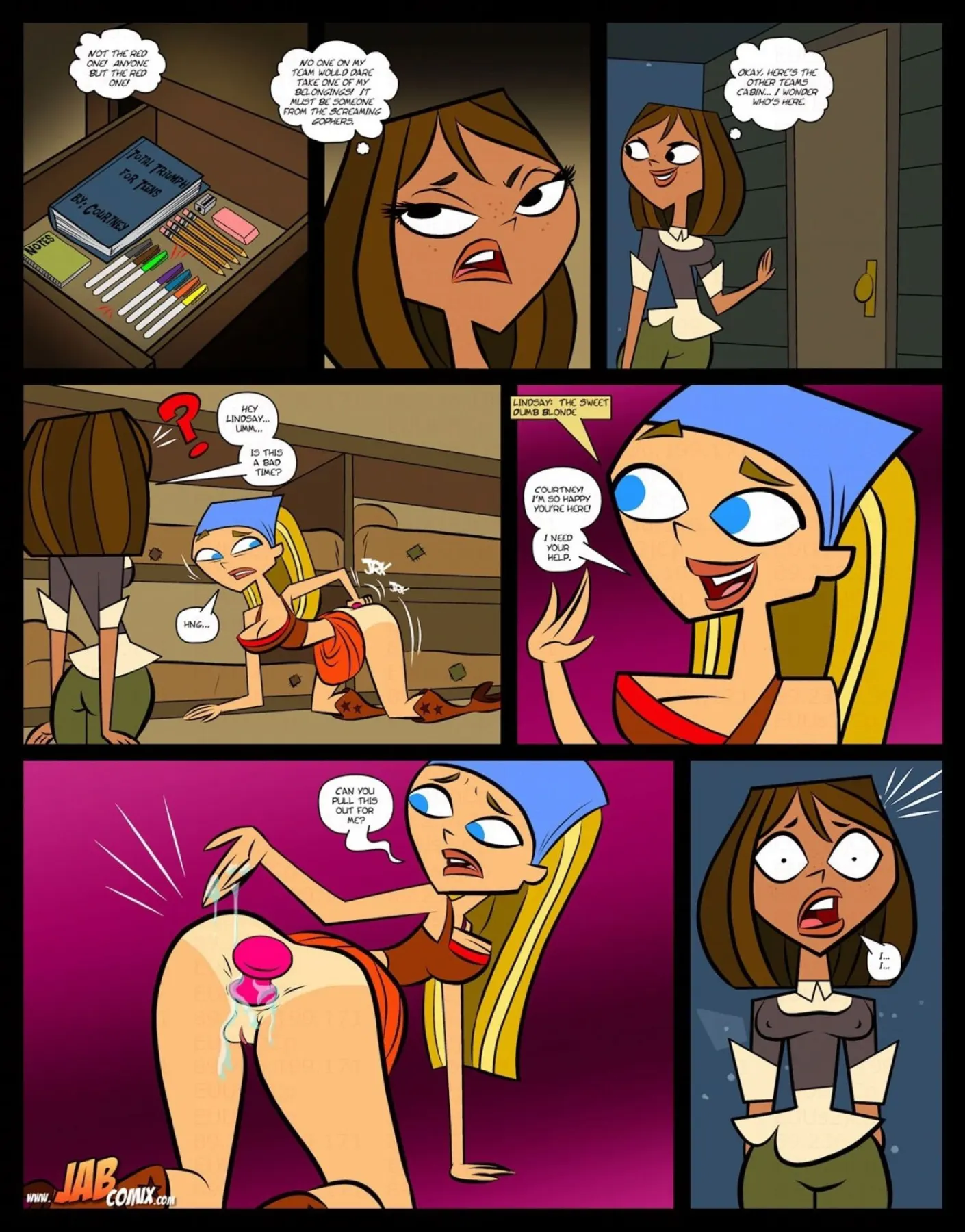 Total Fucking Drama  (Chapter 01) — page 8