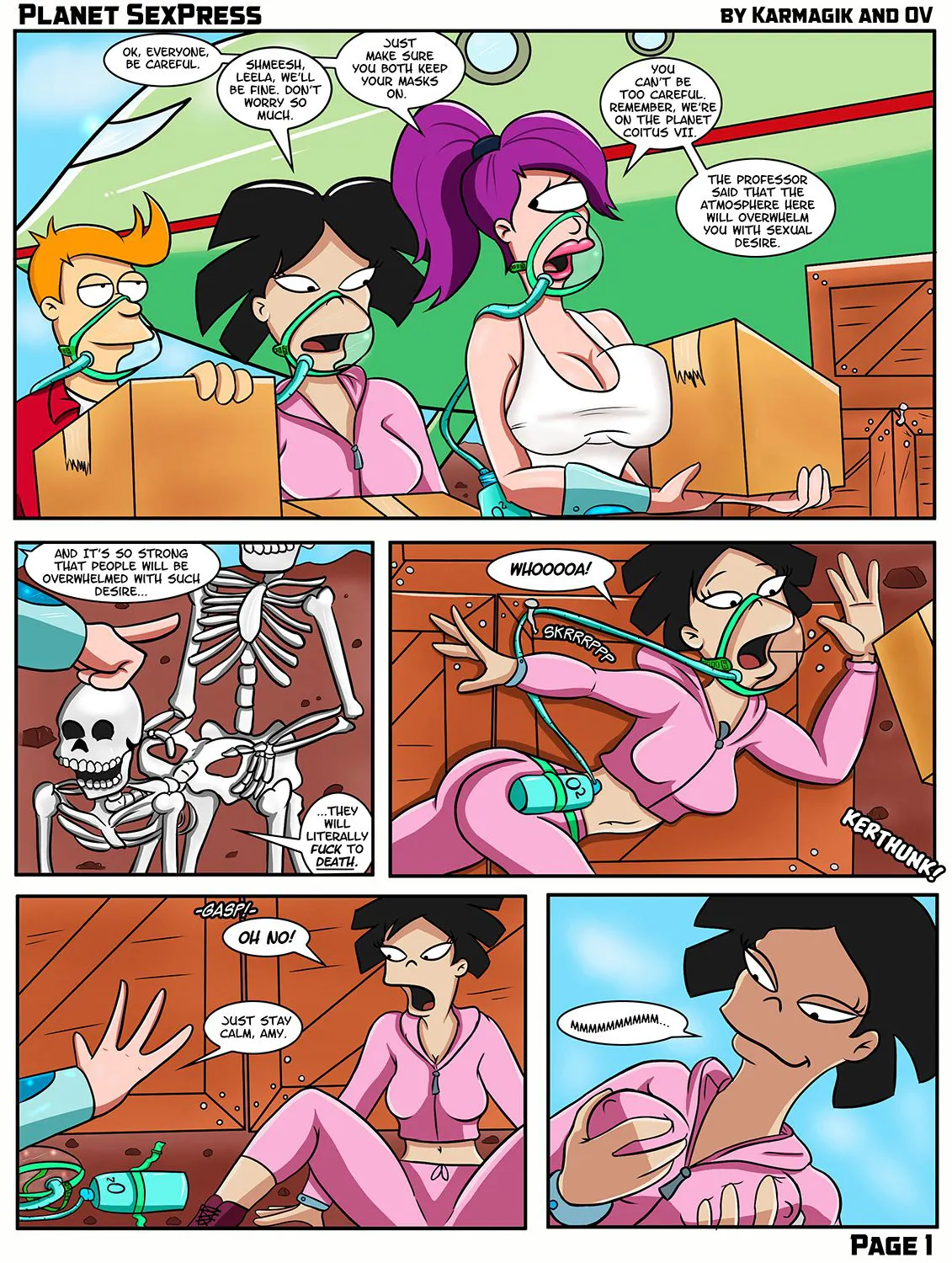 Planet Sexpress Futurama  (Chapter 01) — page 2