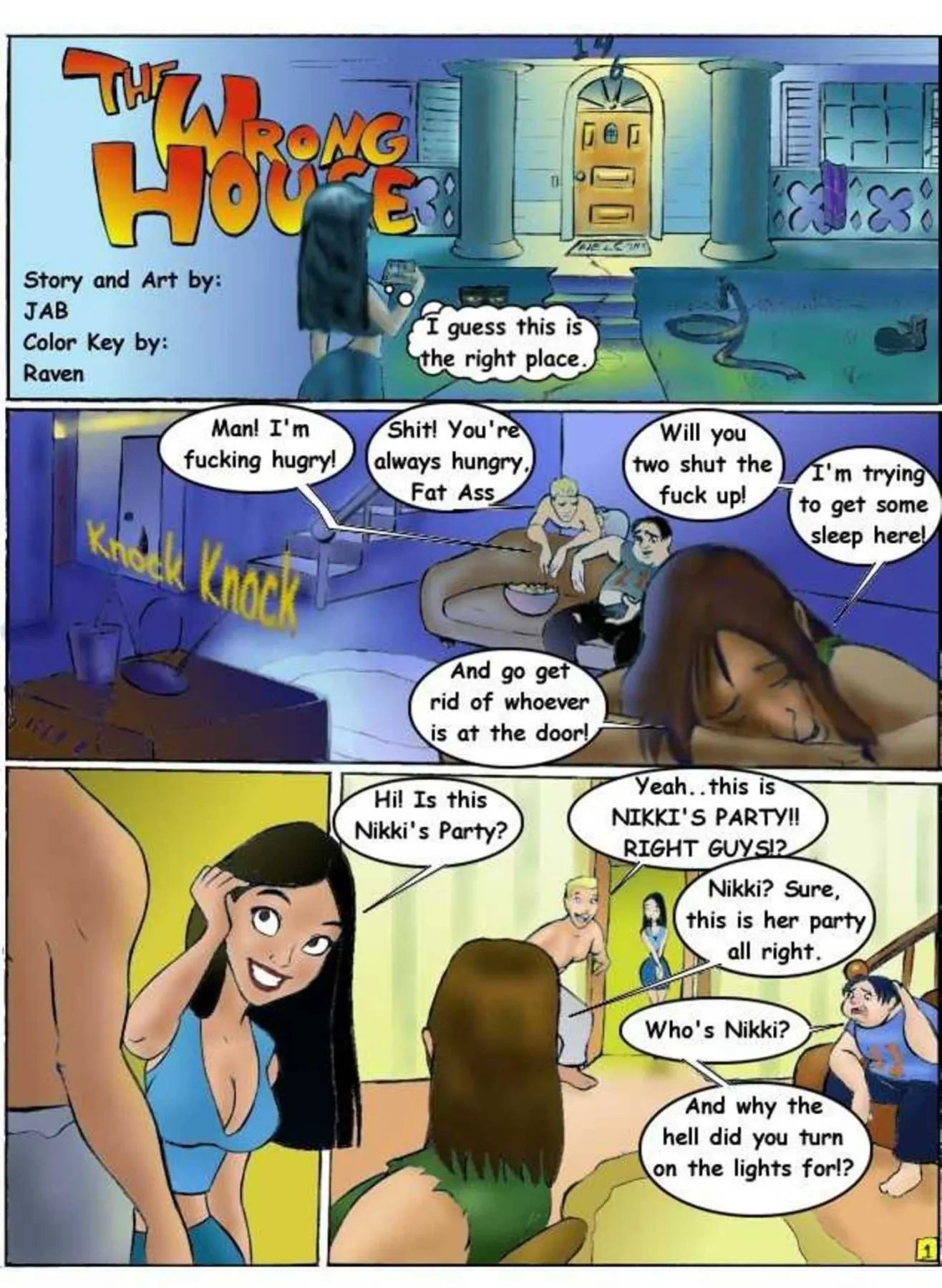 The Wrong House  (Chapter 01) — page 1