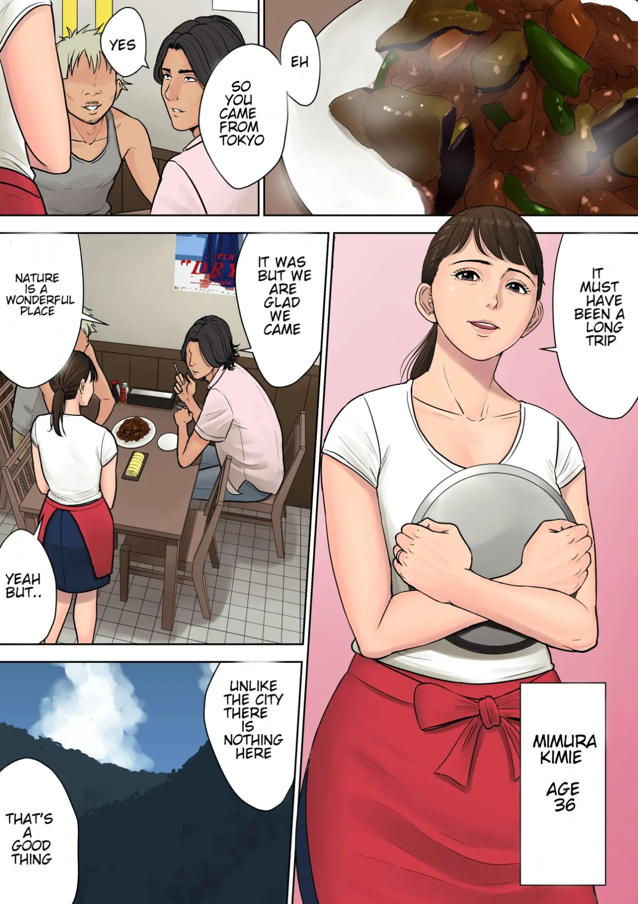 Tokai Kara Kita Otoko - Kowasareta Inaka Tsuma  (Chapter 1) — page 3