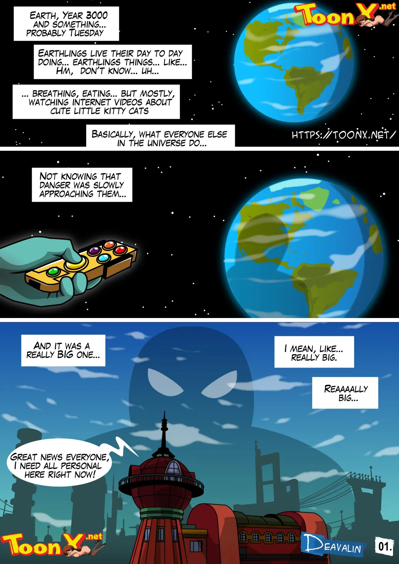 Orgy To Save The EarthFuturama  (Chapter 01) — page 2