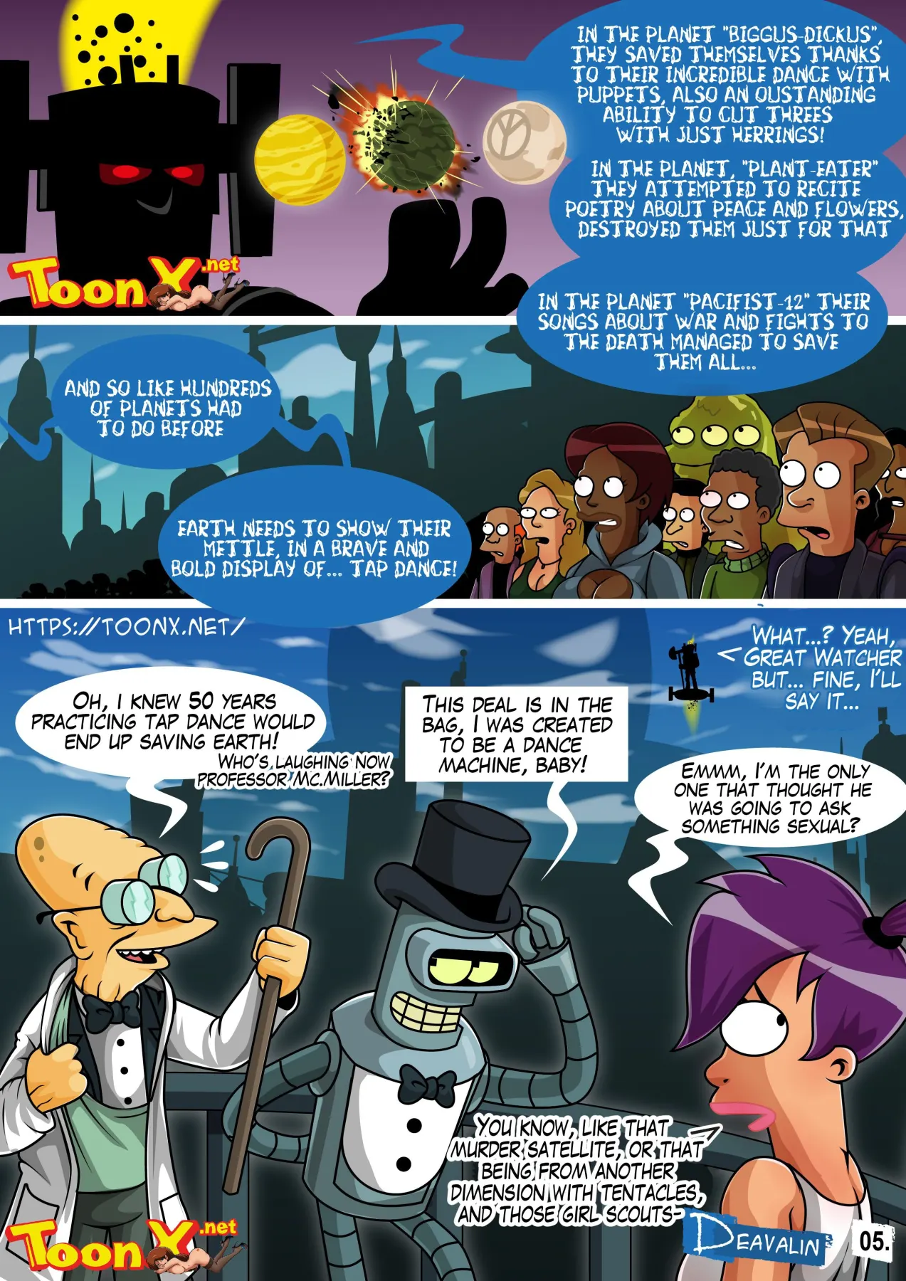 Orgy To Save The EarthFuturama  (Chapter 01) — page 6