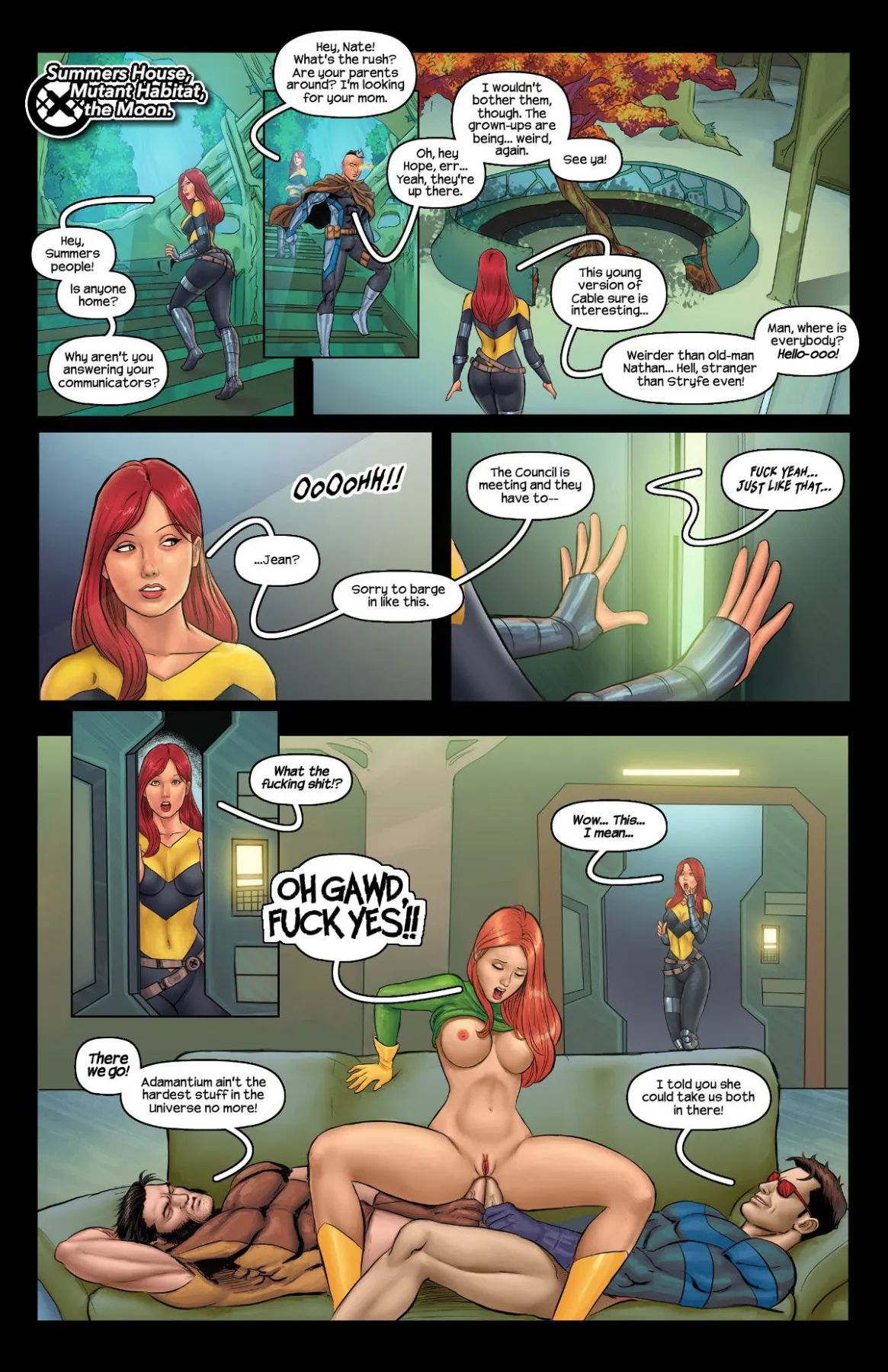 House Of XXX - Summers Home X-Men  (Chapter 01) — page 3