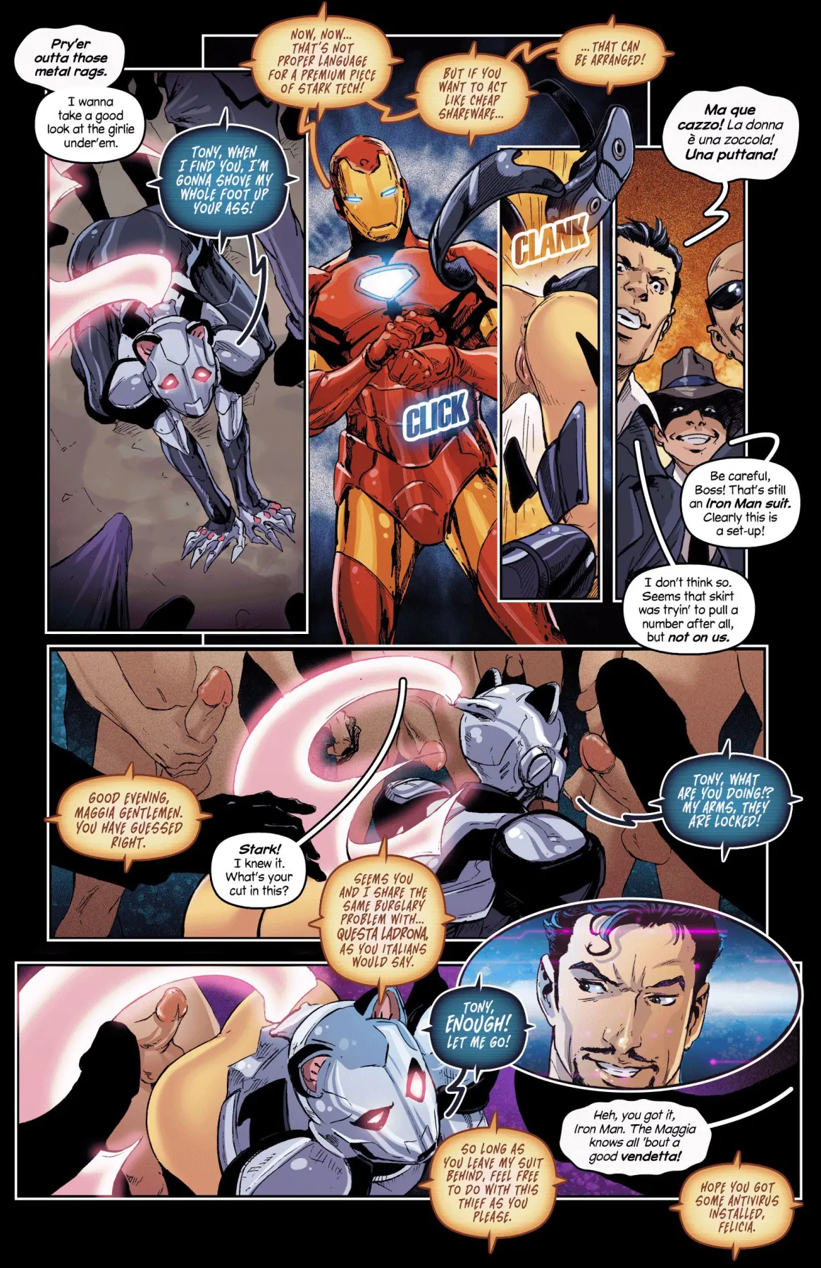 Full Metal Black Cat - Iron Man  (Chapter 01) — page 6