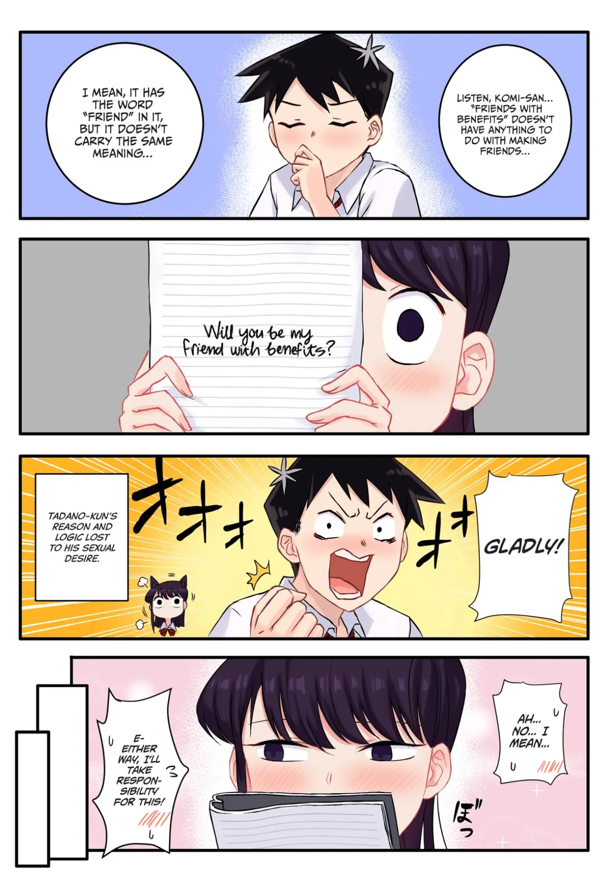 Komi-san Has Strange Ideas About Sex  (Chapter 01) — page 7