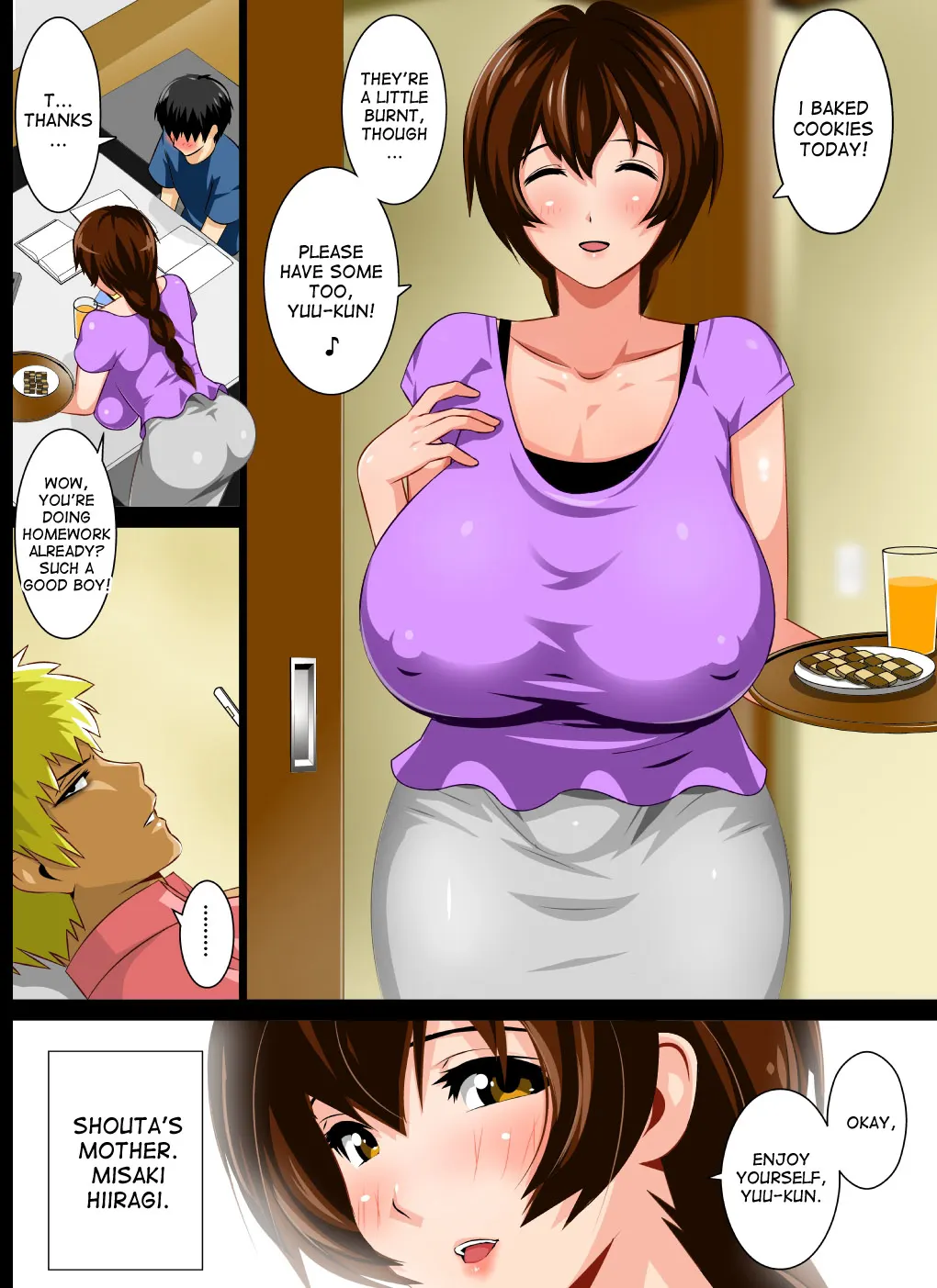 Reibo Misaki Kinpatsu Musuko To Onaho Haha  (Chapter 01) — page 4