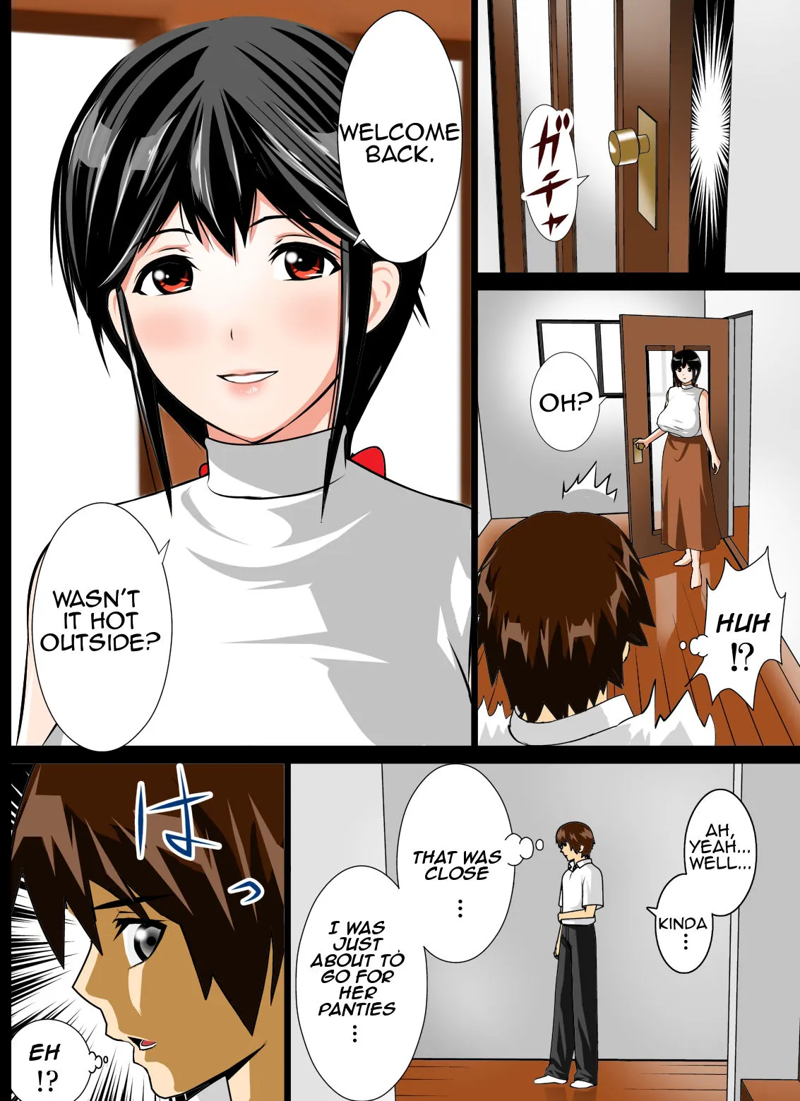 Renbo Seikatsu Mama No Bakunyuu Wa Boku No Mono  (Chapter 01) — page 10