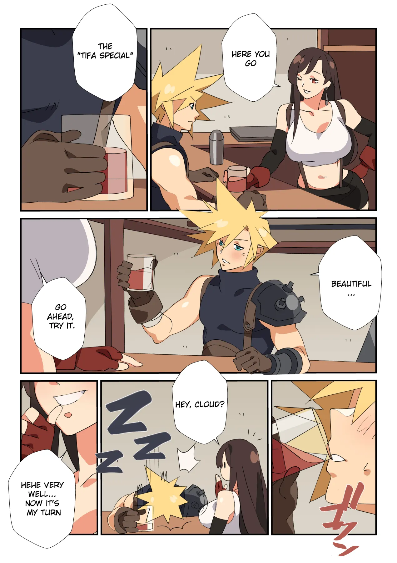 Tifa/s Special Cocktail - Final Fantasy VII  (Chapter 1) — page 6