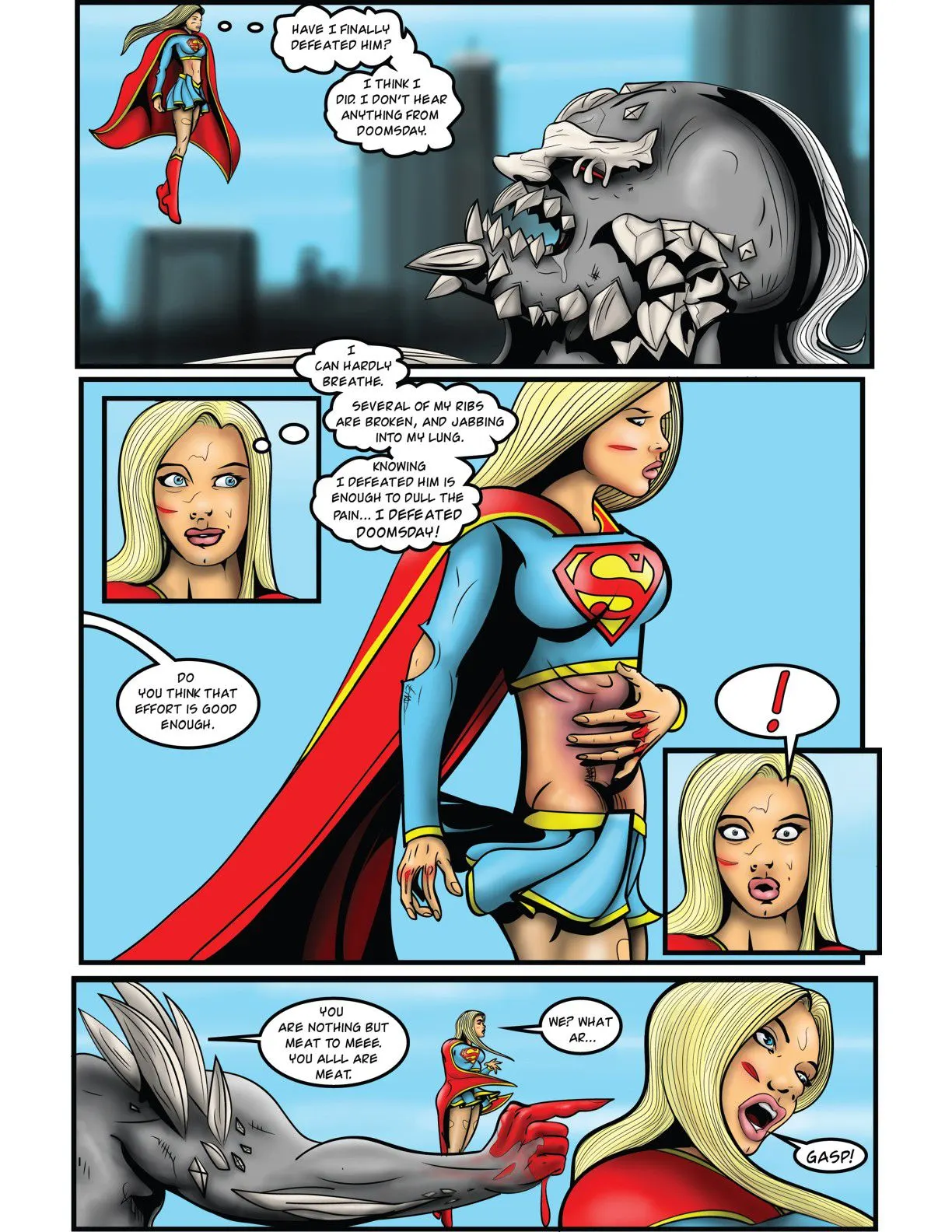 Epic Nihil Comics - Justice League  (Chapter 17 - Commission - Supergirl Decimated) — page 4